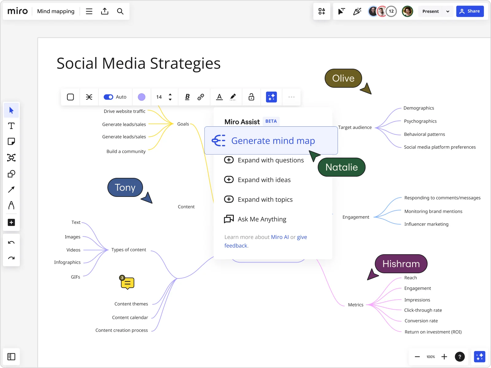 mindmapping 01 social media strategies product image EN standard 4 3 2x